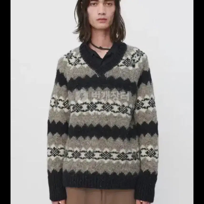 [BUNJANG] Our Legacy V-Neck Knit / 아워레가시 브이넥 니트