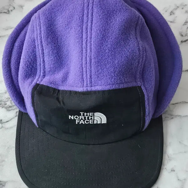 [BUNJANG] The North Face Purple Ear Flap Earmuff (L-XL) / 노스페이스 퍼플 이어플랩 이어머프(L-XL)