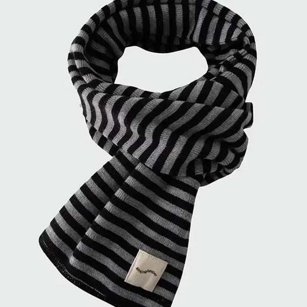 [BUNJANG] Sinkingdeeper Striped Scarf / sinkingdeeper 씽킹디퍼 줄무늬 목도리