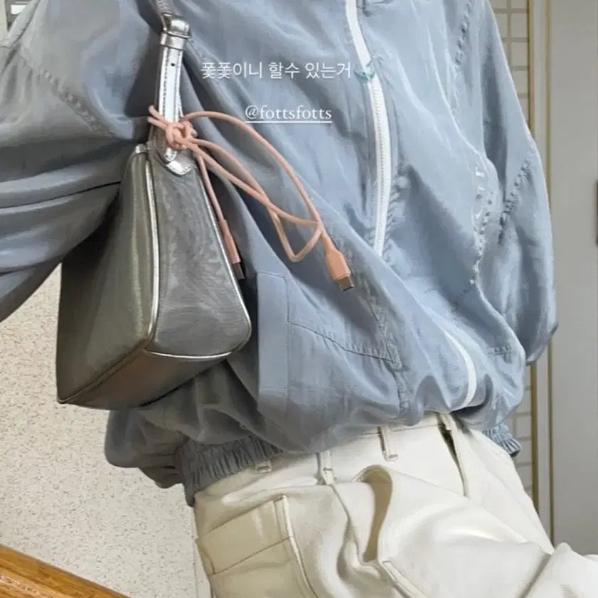 [BUNJANG] Ribbon Light Potsports Bag / 리본빛 포츠포츠 가방