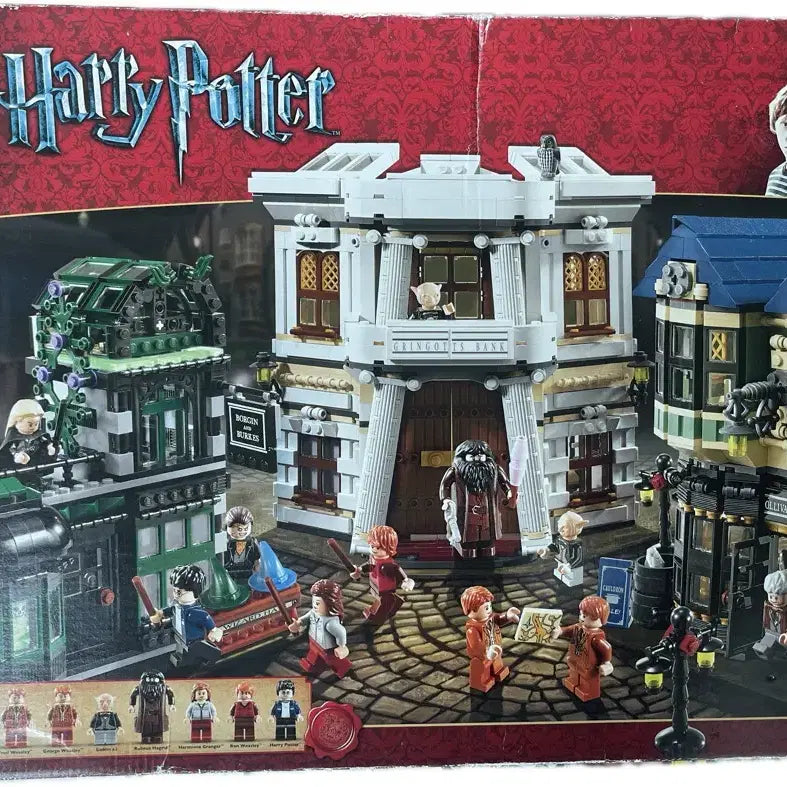 [BUNJANG] LEGO Harry Potter Diagon Alley 10217 - Discontinued Official Korean Import / LEGO 레고 코리아 정식 수입품 해리포터 다이애건 앨리 10217 단종