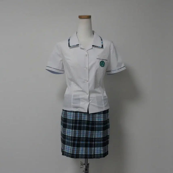 [BUNJANG] Shingal High School Summer Uniform Set (Blouse, T-shirt, Skirt) / 용인 신갈고, 신갈고등학교 교복(하복)
