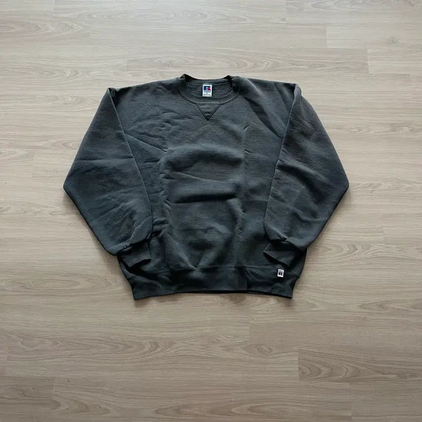 [BUNJANG] XL 90s Vintage Russell Sweatshirt - Gray / [XL] 90s 빈티지 러셀 스웻셔츠 맨투맨 그레이