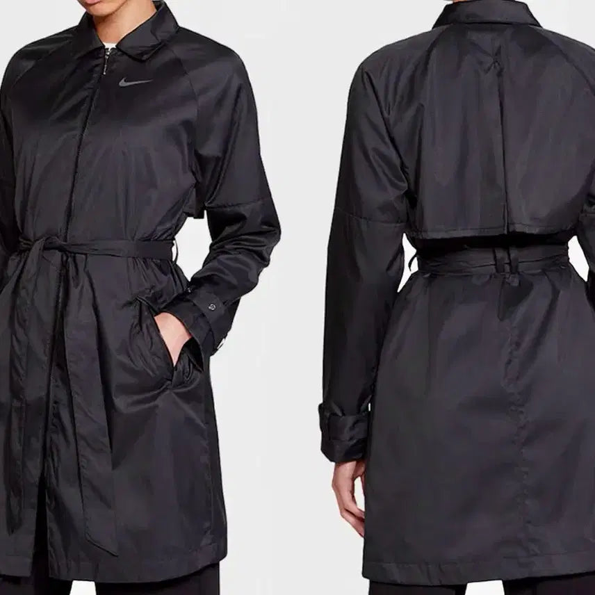 [BUNJANG] Nike Woven Trench Coat Jacket (Women's S) / 나이키 우븐 트렌치코트 자켓 윈드러너 여성 S