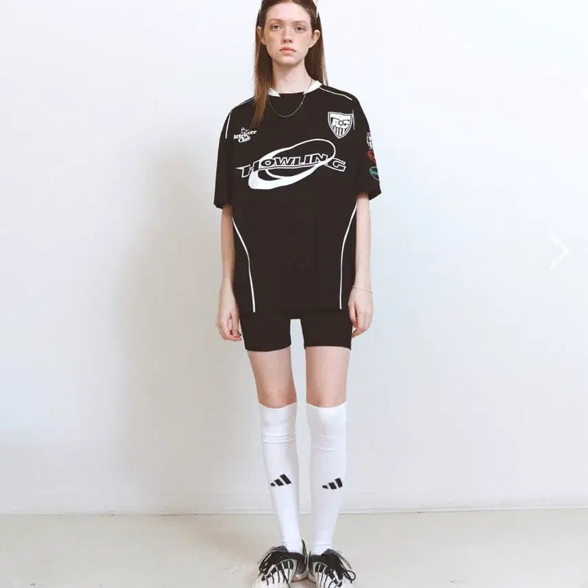 [BUNJANG] Retrievers Club Howling Soccer Jersey T-Shirt / 리트리버클럽 하울링 싸커 져지 반팔 티셔츠 M