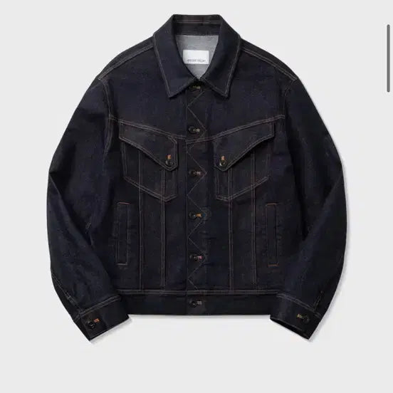 [BUNJANG] Atelier Del Dio Indigo Denim Jacket / 아틀리에 델디오 인디고 자켓