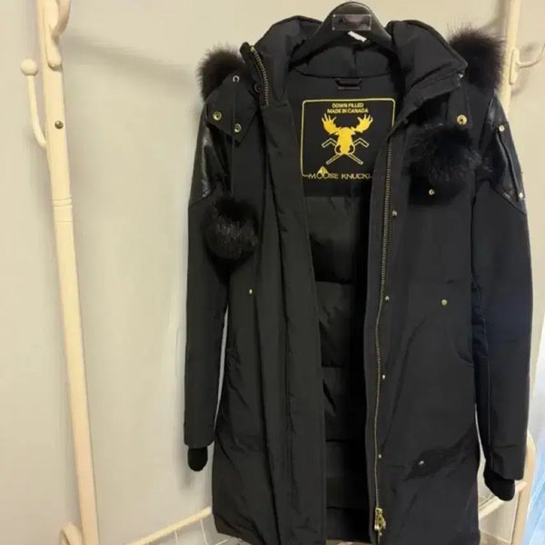 [BUNJANG] Moose Knuckles Limited Edition Gold Padded Jacket / MOOSE KNUCKLES 무스너클 금장 패딩 한정판