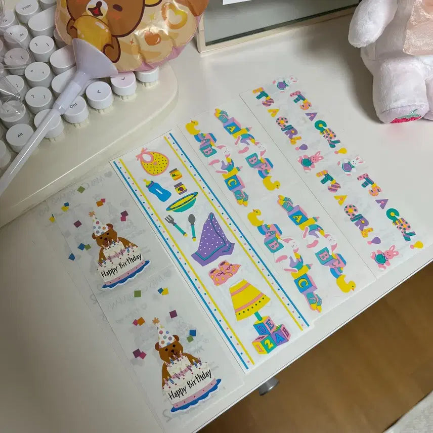 [BUNJANG] Mrs. Grossman's Mix Vintage Stickers / 미세스그로스만 믹스