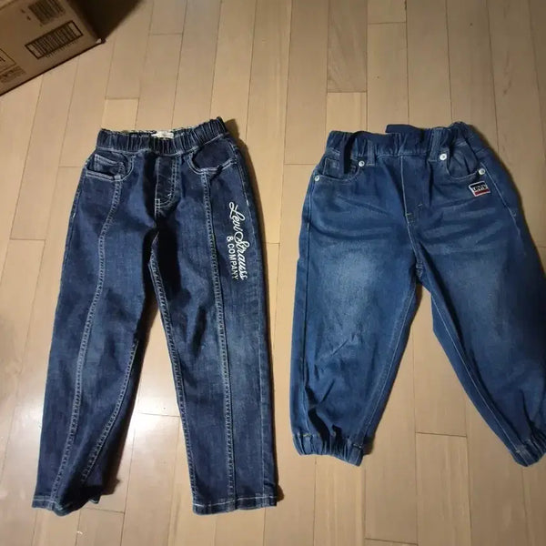 [BUNJANG] Levi's Kids Denim Jeans Set (2 Pairs) / 리바이스 키즈 청바지 2벌 세트