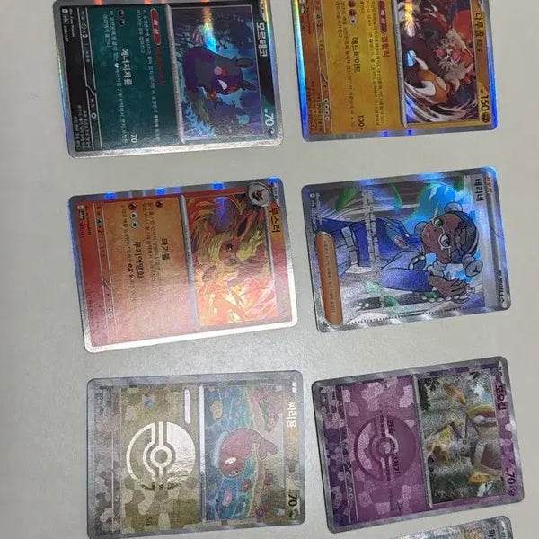 [BUNJANG] Assorted Pokémon Cards - Glimmora, Pawmot, Tinkaton, Brambleghast, Iron Thorns ex, and more / 포켓몬카드 기로치,다투곰,네리네,모으령,무쇠가시ex,싸리용,모르페코 등