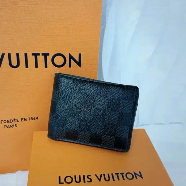 [BUNJANG] Louis Vuitton Multiple Wallet Damier Graphite Bifold Wallet / LOUIS VUITTON 루이비통 멀티플 월렛 다미에 그래파이트 반지갑