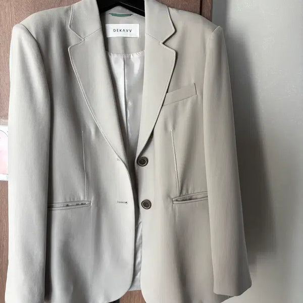 [BUNJANG] Dekavv Two-Button Twill Wool Jacket / Dekavv 투버튼 트윌 울 자켓