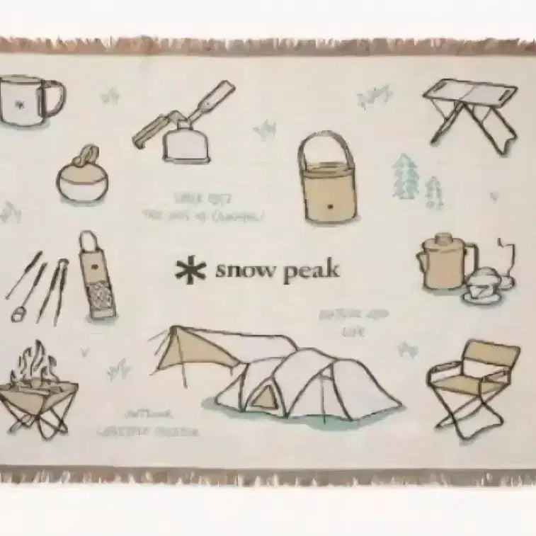[BUNJANG] Snow Peak Blanket / 스노우피크담요