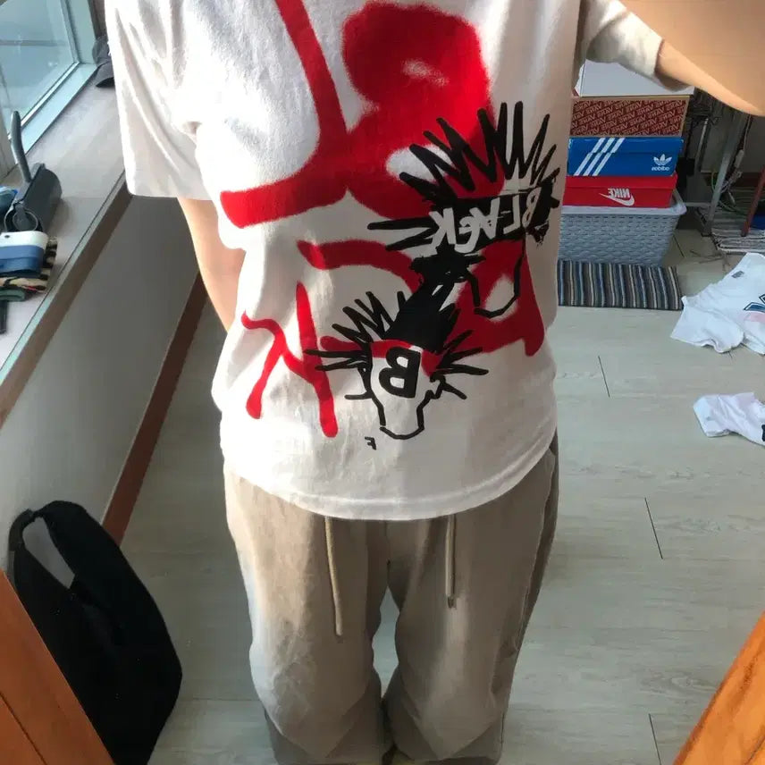 [BUNJANG] Comme des Garçons Black Line T-shirt / 꼼데가르송 BLACK라인 반팔 티셔츠