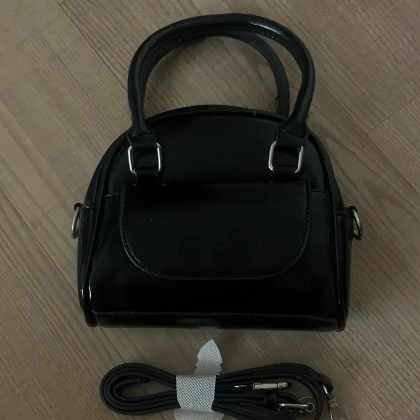 [BUNJANG] Black Mini Shoulder Crossbody Bag / 블랙 미니 숄더크로스백