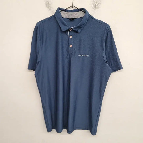[BUNJANG] Montbell Short-Sleeve Polo T-Shirt (Size 95/M) / [95/M] 몽벨 반팔 카라티 티셔츠