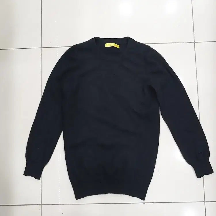 [BUNJANG] Catherine Manandrino Natural Cashmere Black Knit Sweater / catherine manandrino 천연 캐시미어 검정색 니트 중고