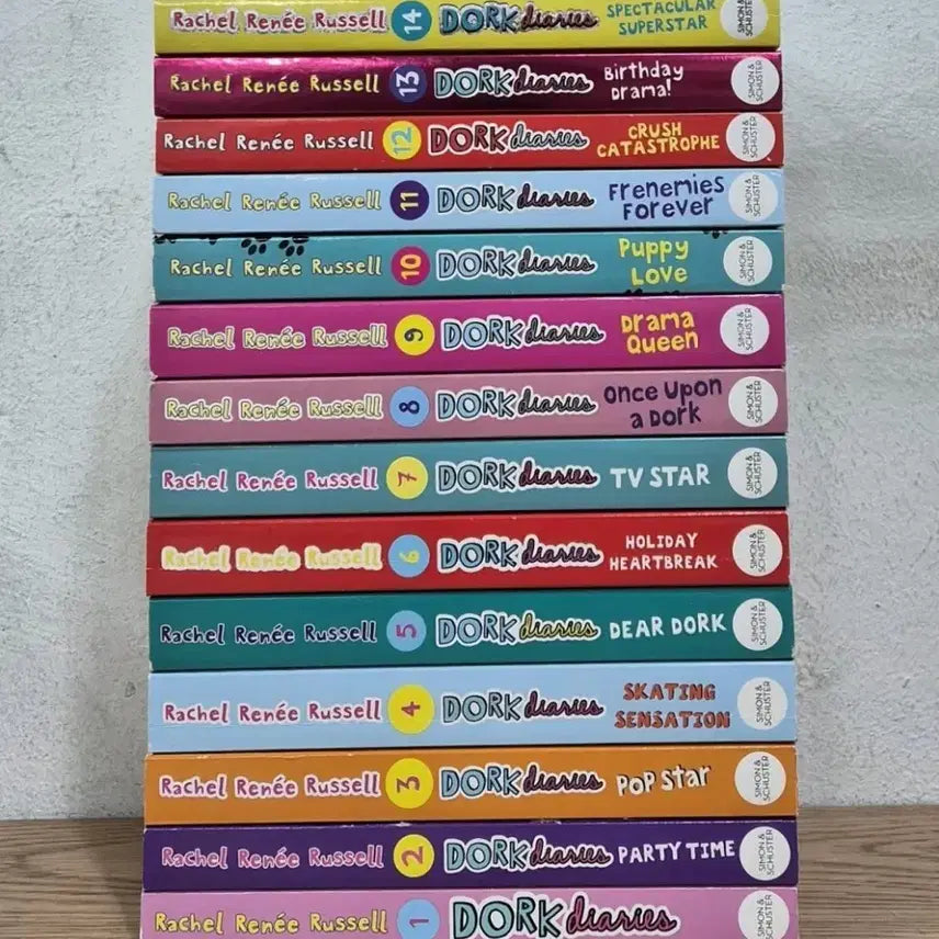 [BUNJANG] Dokk Diary Full Set (Volumes 1-14) / 도크 다이어리 영어 전권 세트 (1-14권)