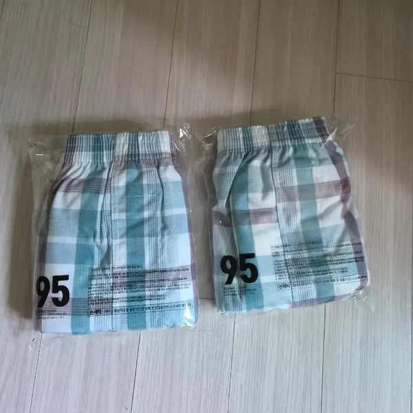 [BUNJANG] Men's Incontinence Briefs, Size 95-100, Checkered Pattern / 남성요실금드로즈95~100