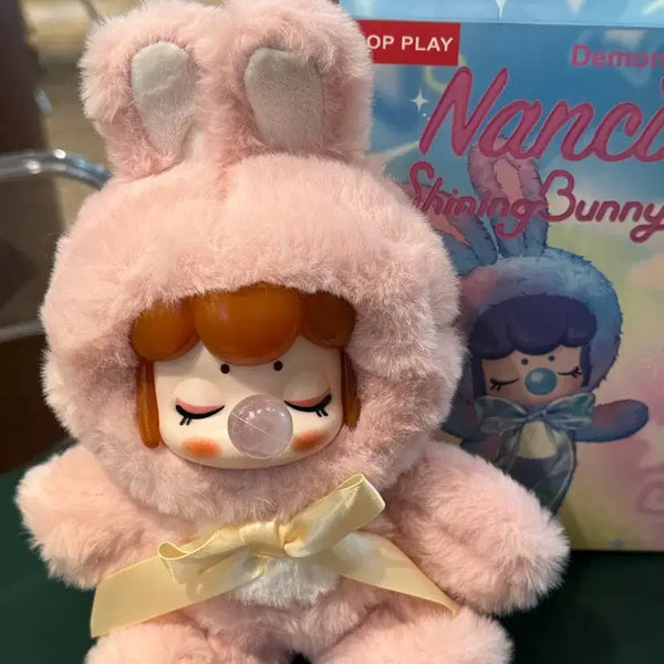 [BUNJANG] Demon Nancy Shining Bunny Pink Plush / 데몬 낸시 샤이닝 버니 핑크