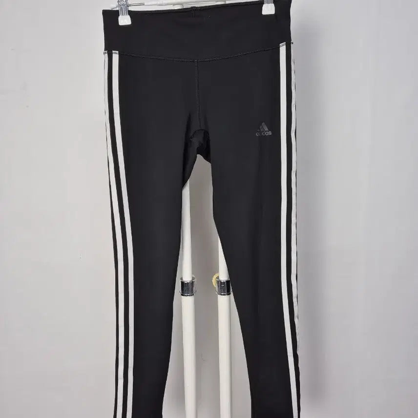 [BUNJANG] Adidas Three Stripe Leggings Black / 아디다스 삼선 레깅스 블랙