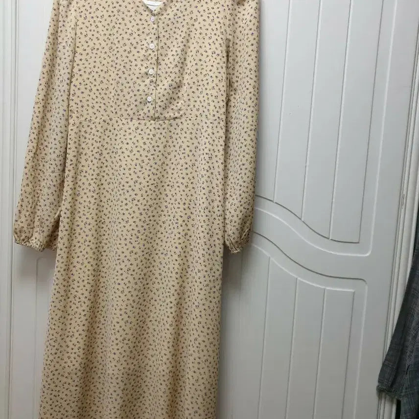 [BUNJANG] OK FINE Flower Long Dress / OK FINE 플라워 롱 원피스