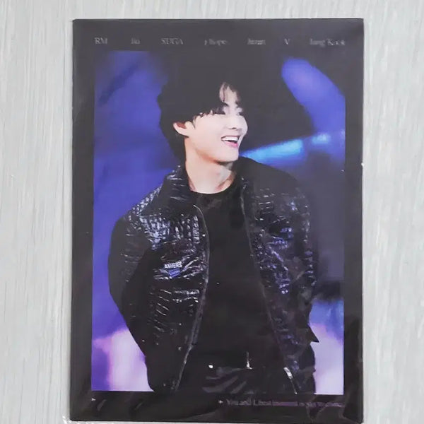 [BUNJANG] BTS V (Taehyung) Yet To Come Photocard / 방탄소년단 BTS V 태형 포토카드 뷔 옛투컴 Yet to come