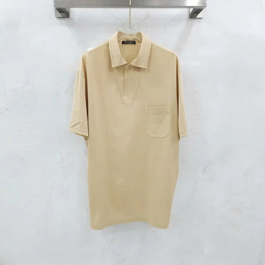 [BUNJANG] Loro Piana Cotton Silk Polo Shirt XL / XL / 로로피아나 코튼 실크 폴로 셔츠