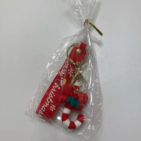 [BUNJANG] Christmas Charm Keychain / [새상품] 크리스마스 키링