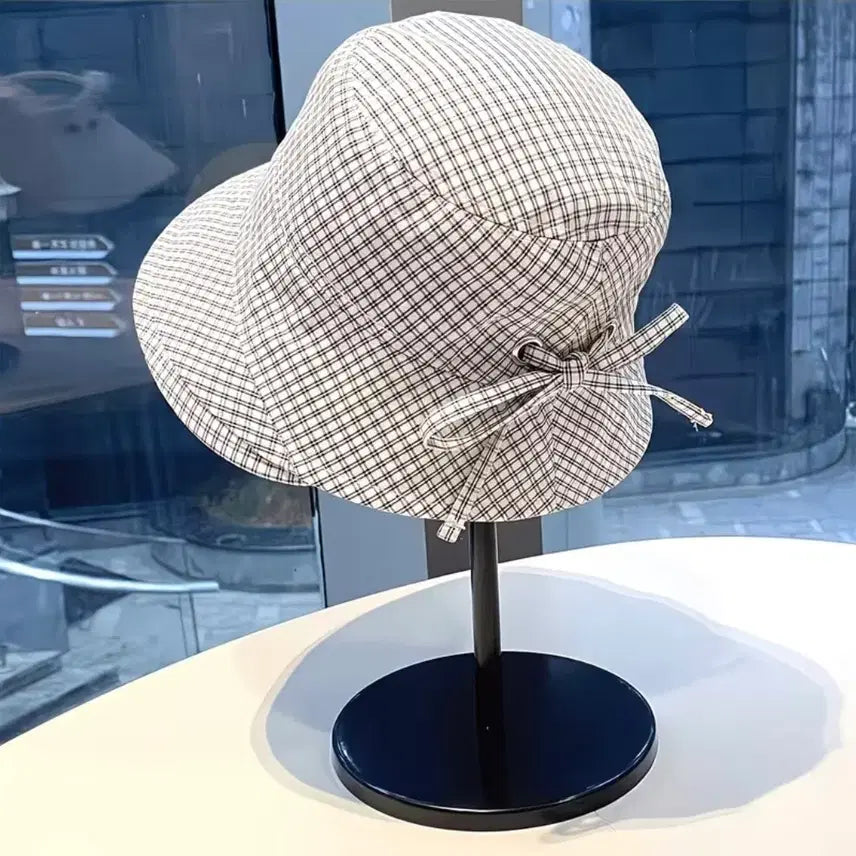 [BUNJANG] Checkered Bucket Hat / 체크 버킷햇 벙거지 모자(새상품)