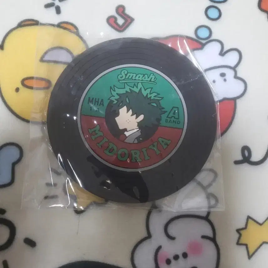 [BUNJANG] My Hero Academia Izuku Midoriya Rubber Coaster / 나히아 미도리아 러버 코스터