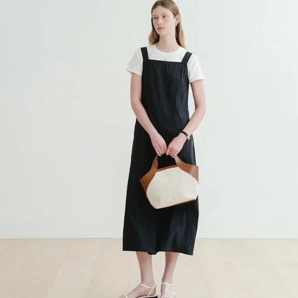 [BUNJANG] YUMERU AN Sleeveless Dress Navy L / 유메르 안 슬리브리스 원피스 네이비 L