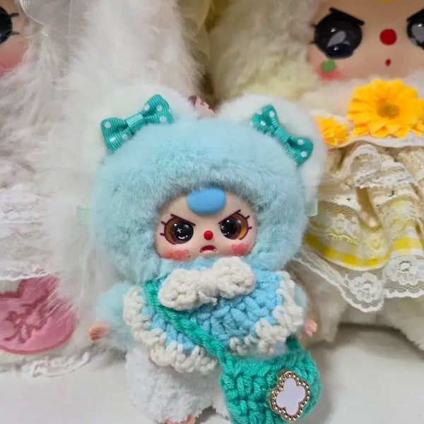 [BUNJANG] Baby Three Custom Knitted Doll / 베이비쓰리 커스텀 팝니다.