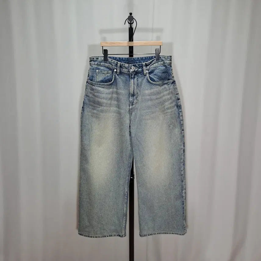[BUNJANG] Bellier True Wide Denim Pants Size 30 Indigo / (택포) 벨리에 트루 와이드 데님팬츠 30 B903