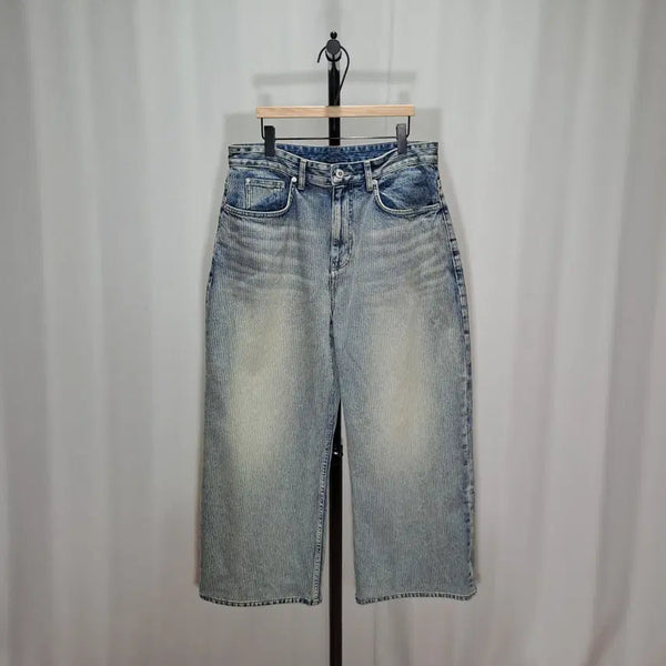 [BUNJANG] Bellier True Wide Denim Pants Size 30 Indigo / (택포) 벨리에 트루 와이드 데님팬츠 30 B903