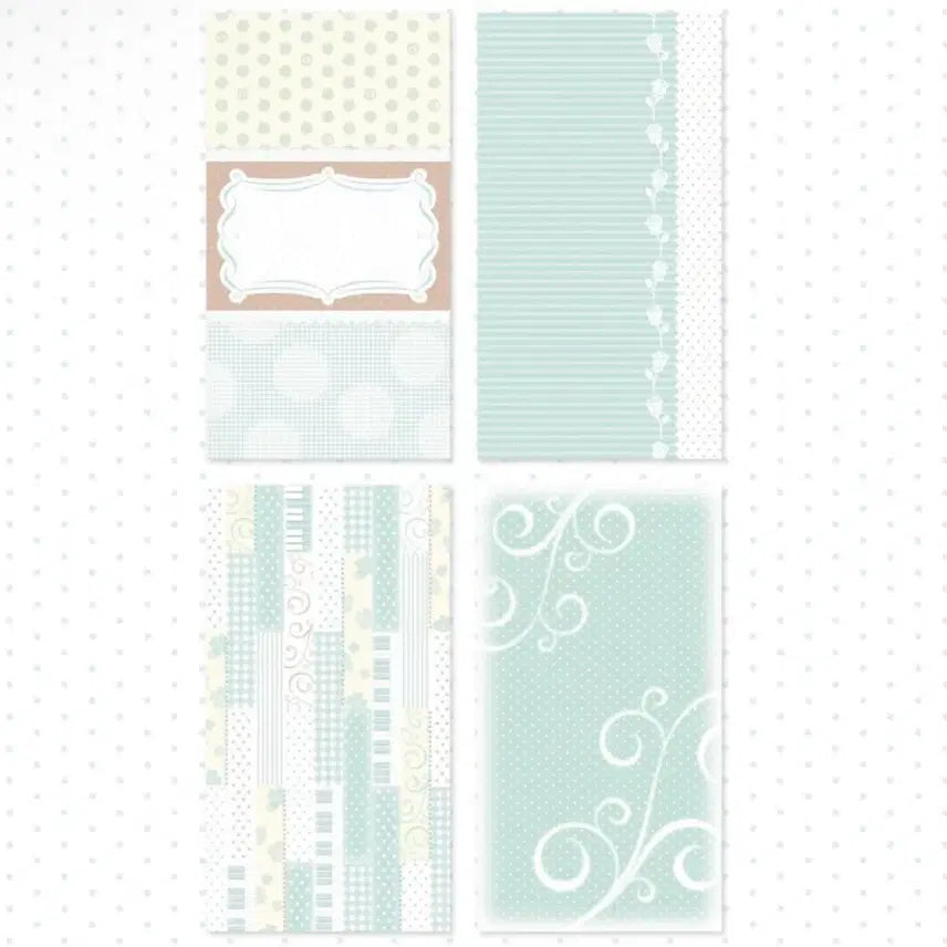[BUNJANG] A to Z Dot7 New Long Long Mojo Paper Pack Mint / 에이투지 닷7 신상 롱롱모조지팩 민트 띵