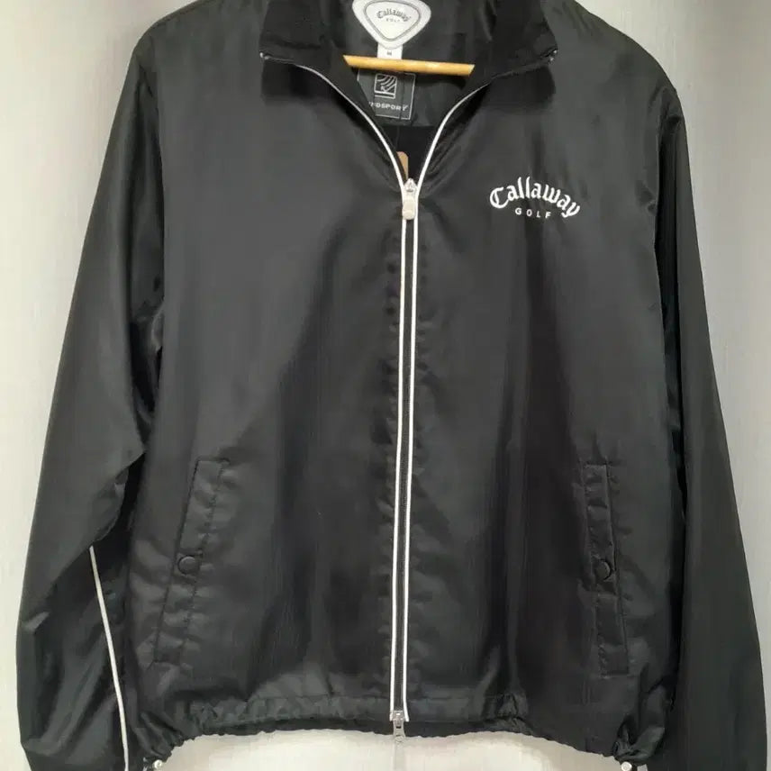 [BUNJANG] Callaway Windbreaker Jacket Black / 캘러웨이 바람막