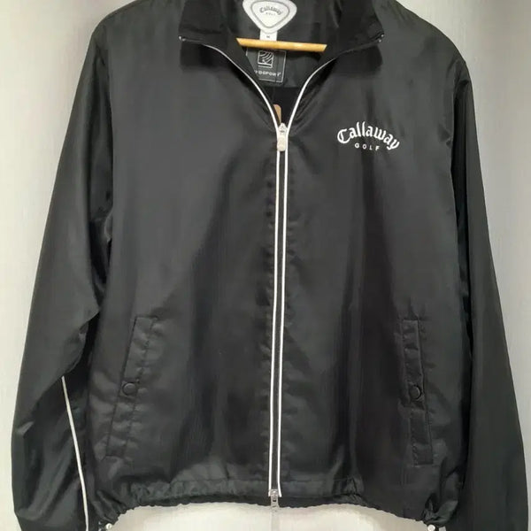 [BUNJANG] Callaway Windbreaker Jacket Black / 캘러웨이 바람막
