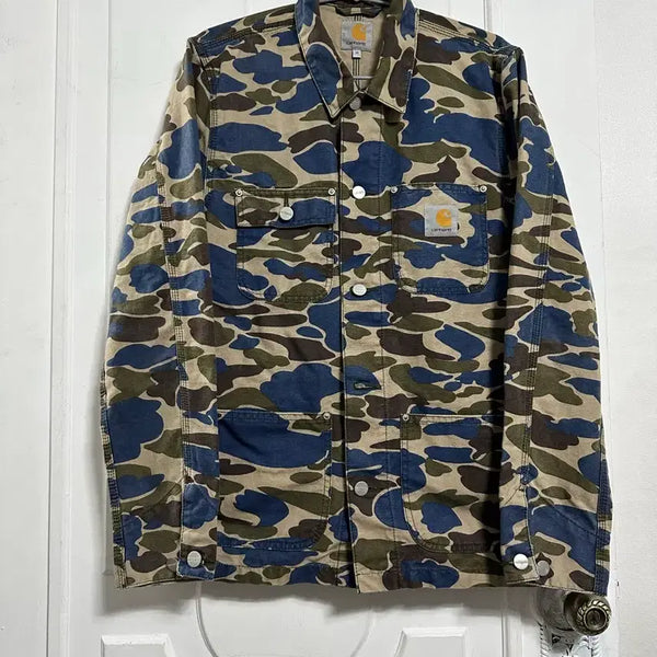 [BUNJANG] Carhartt WIP Michigan Coat Camo Pattern M / 칼하트 WIP 미시건 코트