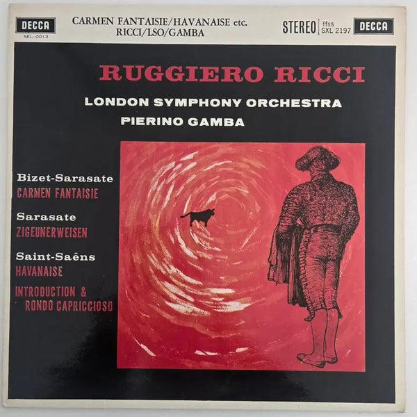 [BUNJANG] Rugiero Ricci Carmen Fantasie Seong Eum Early Press LP / 루지에로 리치의 카르멘 판타지 성음초반 LP