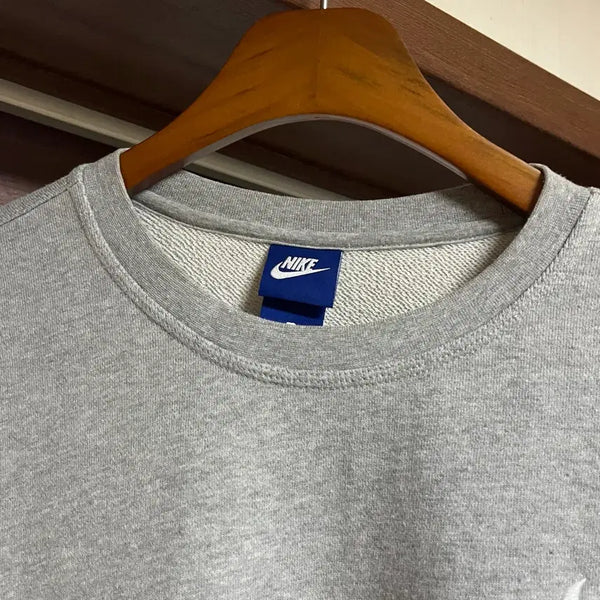 [BUNJANG] Nike Grey Sweatshirt L / 나이키 스우시 그레이 맨투맨 L
