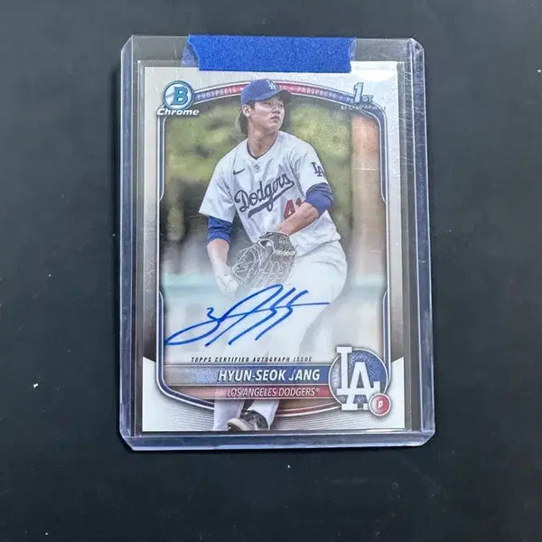 [BUNJANG] LA Dodgers Hyun-seok Jang Autographed Card / LA 다저스 장현석 싸인 카드