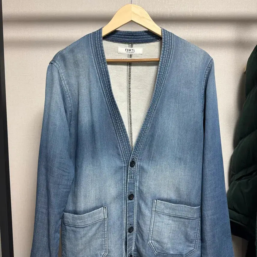 [BUNJANG] FDMTL Indigo Cardigan / FDMTL 인디고 가디건
