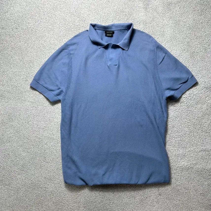 [BUNJANG] Massimo Dutti Men's Short Sleeve Knit Polo XL / 마시모두띠 남성 반팔 카라 니트 XL