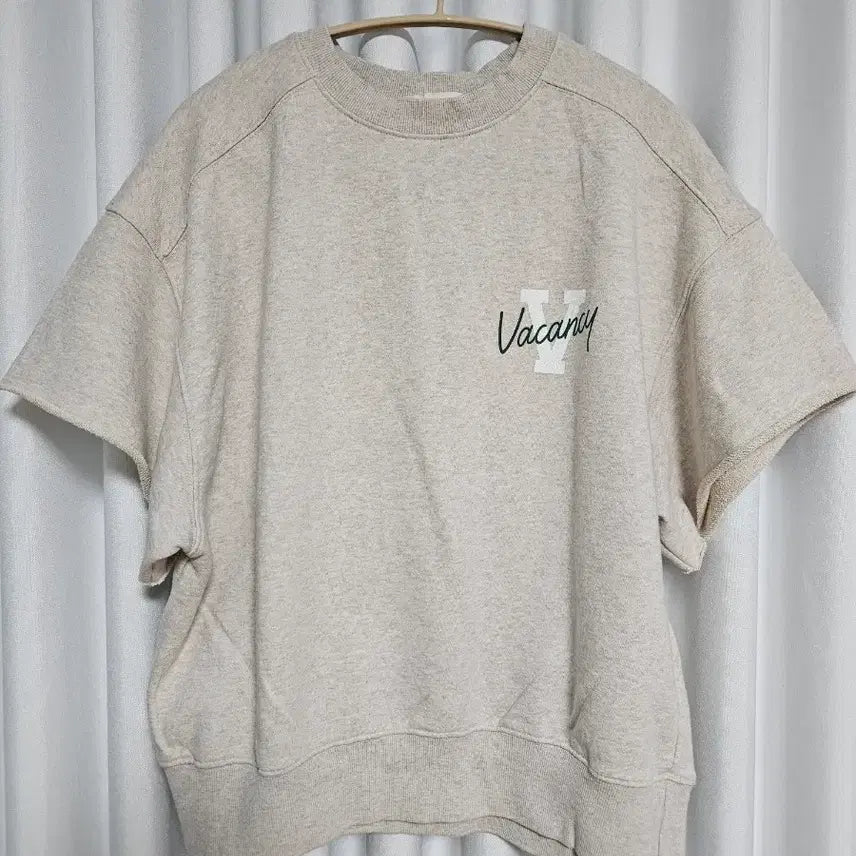 [BUNJANG] LOG IN Batwing Fit Short Sleeve Sweatshirt / (새상품)LOG IN 가오리핏 반팔맨투맨