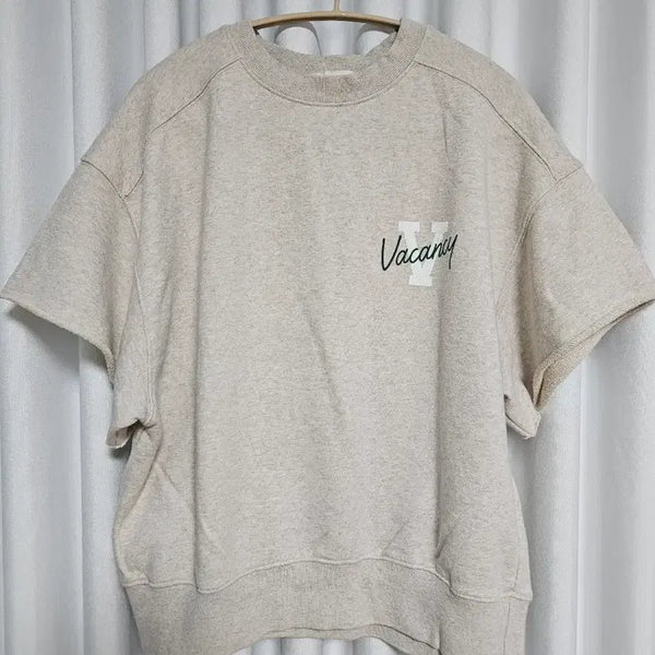 [BUNJANG] LOG IN Batwing Fit Short Sleeve Sweatshirt / (새상품)LOG IN 가오리핏 반팔맨투맨