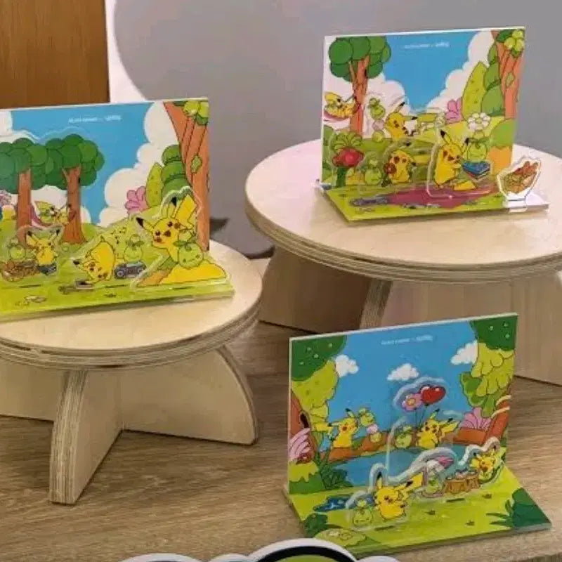 [BUNJANG] Pokemon Olive Young Acrylic Diorama (Sealed) / 올리브영 포켓몬 아크릴 디오라마