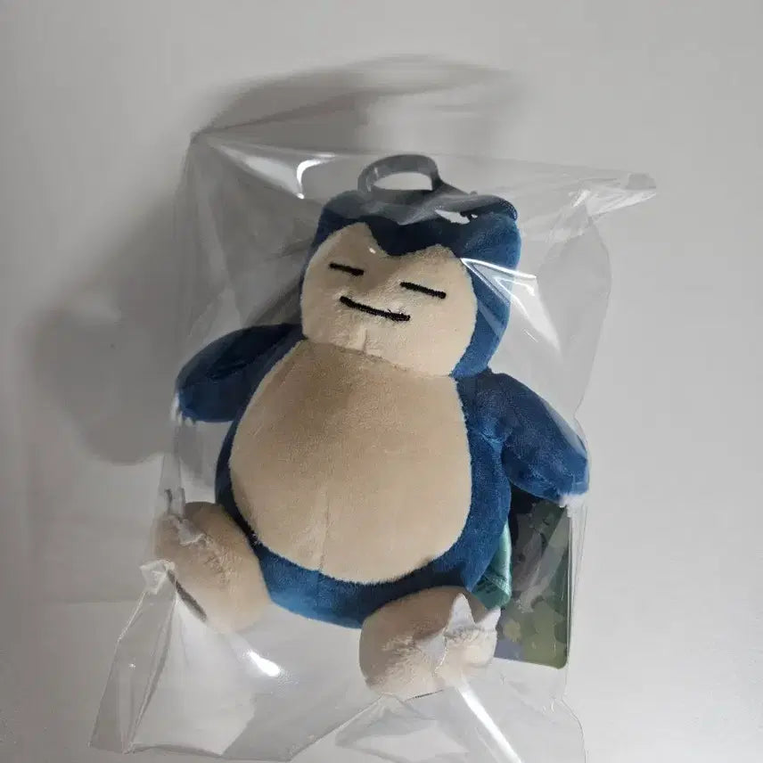 [BUNJANG] Pokemon Snorlax Plush Keychain - New / 포켓몬스터 잠만보 인형 키링 새상품