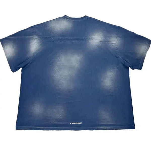 [BUNJANG] Nonode Back Detail T-shirt Navy / [2] 논노드 백 디테일 티셔츠 네이비