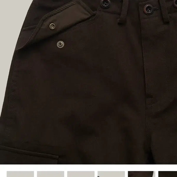 [BUNJANG] Shopm Marien Work Pants Deep Brown S / 샵엠 팬츠 shop m Marien Work Pants